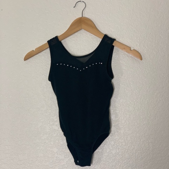 Cat & Jack | Target Black dance leotard size 6/6X - Picture 1 of 9